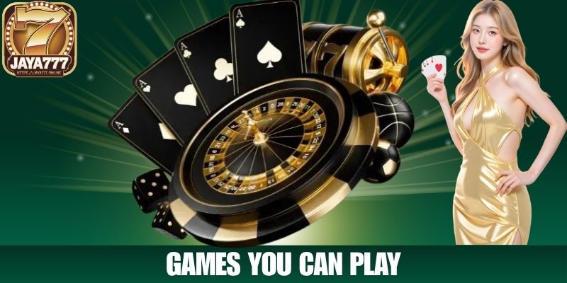 Games You Can Play